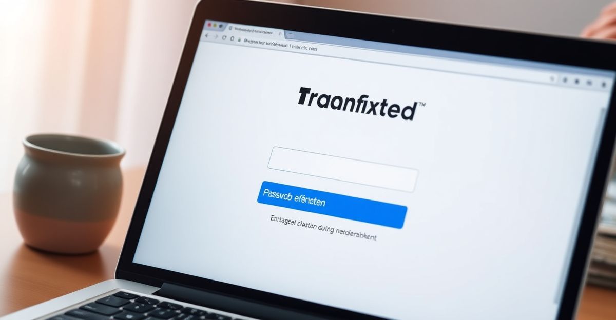Schritt 1: Login-Seite aufrufen und Passwort-Reset anfordern